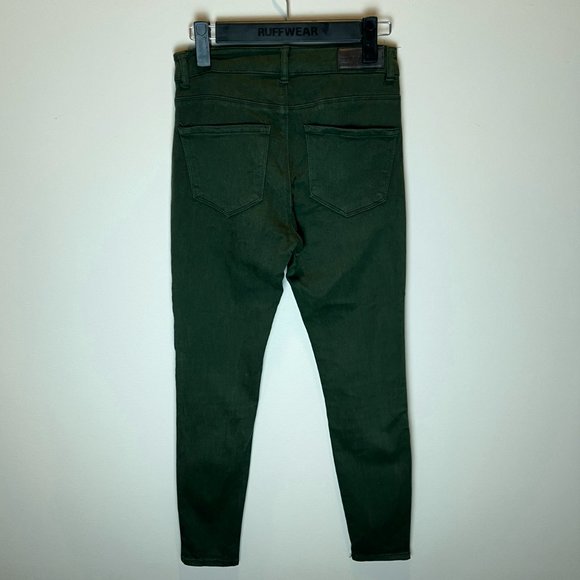 Hunter Green Soft Skinny Vero Moda Pants Size S - Picture 2 of 3